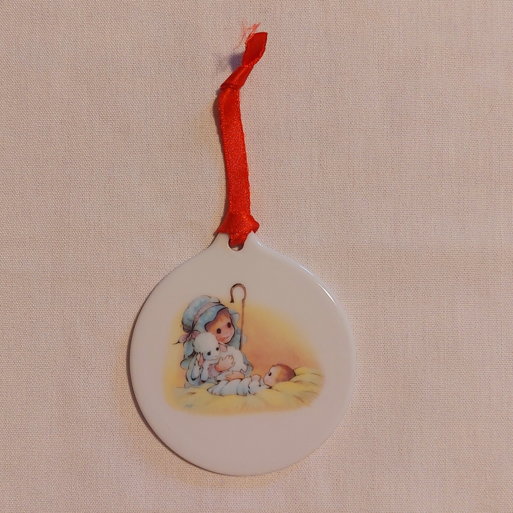 Vintage Tara Collection Babes Of Christmas Blessed Religious Sheperd Ornament